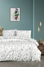 First Choice Homesko SPRING BEIGE – 100% памук, 142 TC – Ranforce спален комплект 200×220 с чаршаф с ластик 160×200+35 см