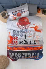 First Choice Basketball Füme– Детски спален комплект 100% памук Ranforce, 150 TC
