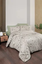 First Choice Luhan River – 100% памук Ranforce, 150 TC – спален комплект с 2 плика за спалня – 5 части