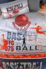 First Choice Basketball Füme– Детски спален комплект 100% памук Ranforce, 150 TC - Image 2