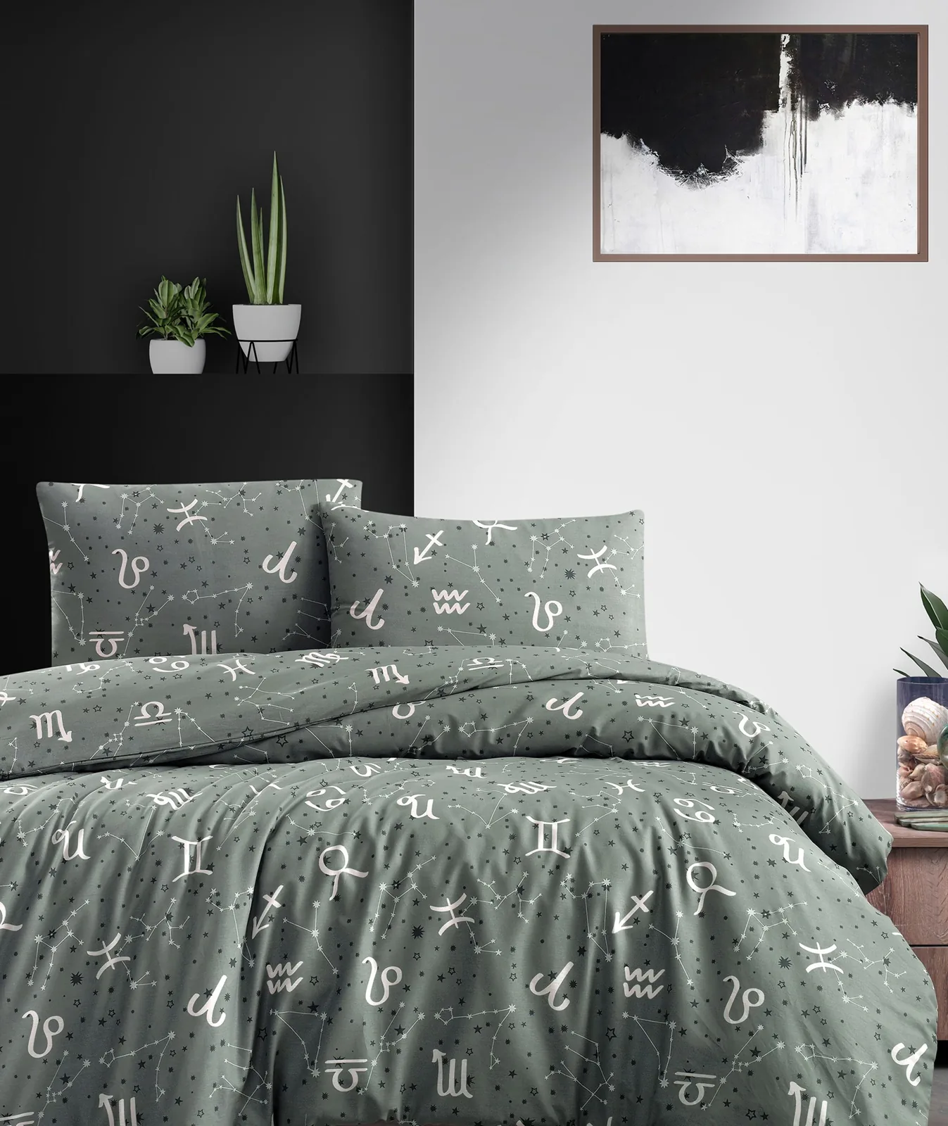prod_c4b83f6c-7bfa-41c7-b674-10f0b5da737d First Choice Homesko Goodnight Moonmist – 100% памук, 142 TC – Ranforce спален комплект 200×220 с чаршаф с ластик 160×200+35 см - Image 1