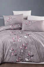 First Choice Hardy Violet – 100% памук, 150 TC – Ranforce спален комплект за спалня с 2 плика - 5 части - Image 2