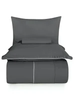La Romano Lucca Grey – 100% памук – 300 TC – 6 части – за спалня с един плик - Image 3