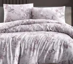 First Choice Homesko IBIZA LILAC – 100% памук, 142 TC – Ranforce спален комплект 200×220 с чаршаф с ластик 160×200+35 см - Image 2
