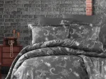 First Choice Carmina Füme – 100% памук сатен – спален комплект с 2 плика – 7 части - Image 2