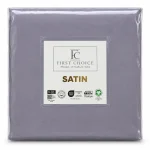 First Choice Quicksilver – 100% памук сатен, 200 TC (80 нишки) – комплект чаршаф с ластик и 2 калъфки – 3 части - Image 2