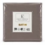 First Choice Mink – 100% памук сатен, 200 TC (80 нишки) – комплект чаршаф с ластик и 2 калъфки – 3 части - Image 2