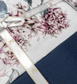 First Choice Luanda Blue – 100% памук сатен – единичен  спален комплект – 4 части - Image 3