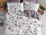 La Romano Спално бельо „Delcina Berry“ Premium Satin – 100% памук – 6 части – за спалня - Image 2