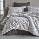 Clasy Premium Satin Paredes – 100% памук сатен – спален комплект за спалня – 6 части - Image 2