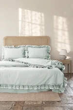 First Choice Спално бельо „Josef Silver“ Superior бархет – 100% памук – 4 части – за спалня