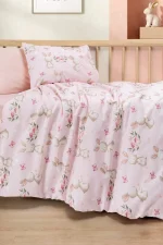 Cotton Box Бебешко спално бельо „Mopsy Somon“ Ranforce – 100% памук ранфорс – 4 части