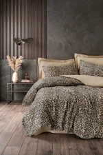 Cotton Box Двоен спален комплект „Kalahari Bej“ – 100% памучен сатен - 6 части