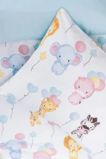 Cotton Box Бебешко спално бельо „Cubby Mint“ Ranforce – 100% памук – 4 части - Image 2
