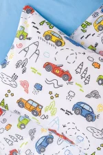 Cotton Box Бебешко спално бельо „Scooty Mavi“ Ranforce – 100% памук ранфорс – 4 части - Image 2